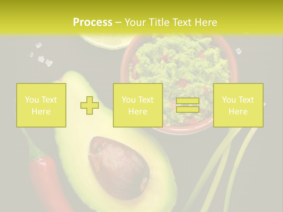 Onion Guacamole Nacho PowerPoint Template