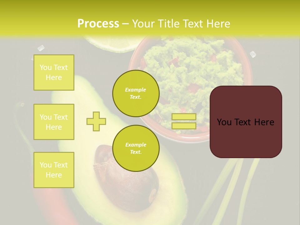 Onion Guacamole Nacho PowerPoint Template