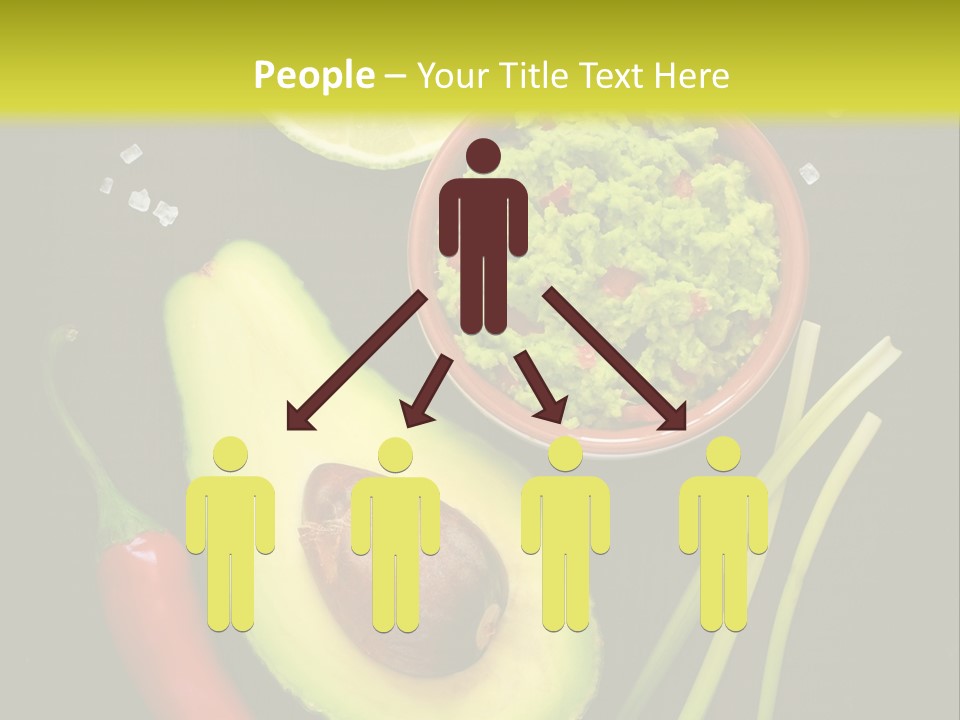 Onion Guacamole Nacho PowerPoint Template