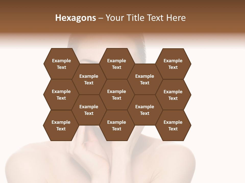 Cosmetics Studio Person PowerPoint Template