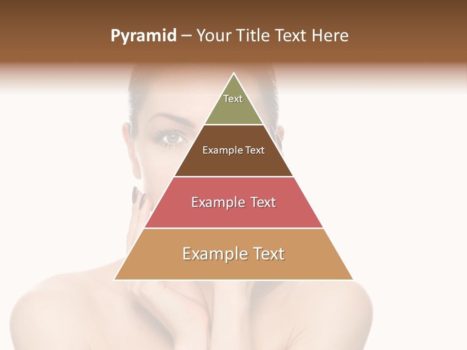 Cosmetics Studio Person PowerPoint Template