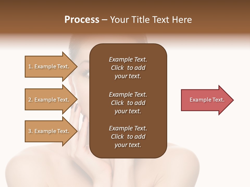 Cosmetics Studio Person PowerPoint Template