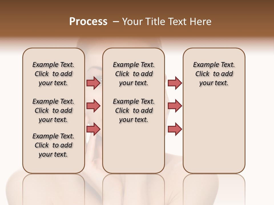 Cosmetics Studio Person PowerPoint Template