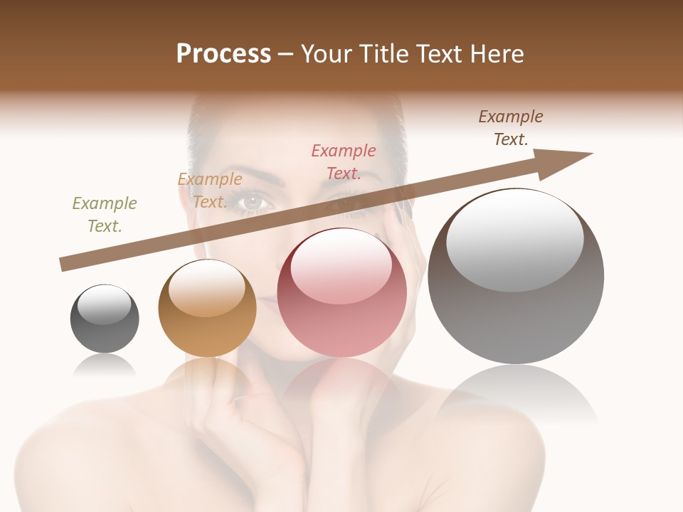 Cosmetics Studio Person PowerPoint Template