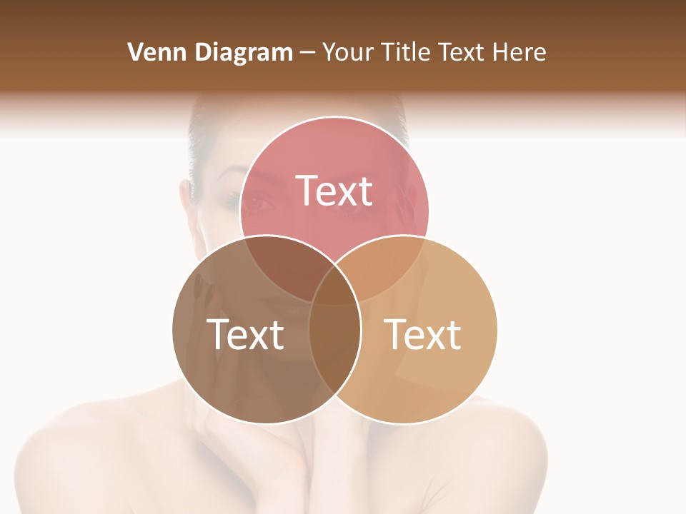 Cosmetics Studio Person PowerPoint Template