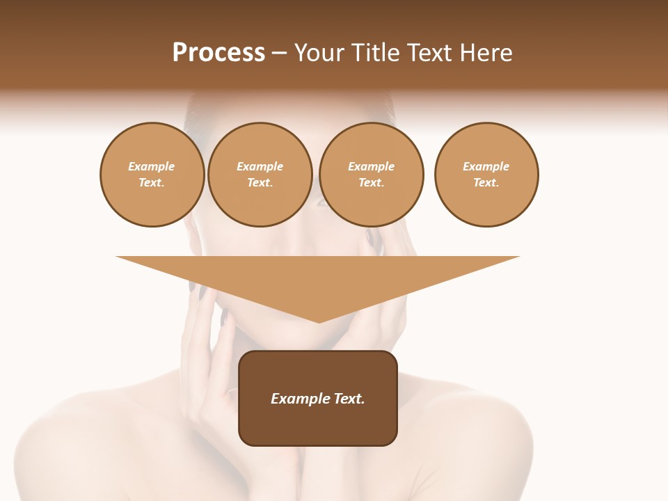 Cosmetics Studio Person PowerPoint Template