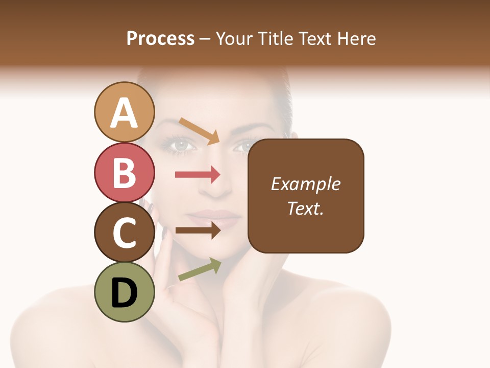 Cosmetics Studio Person PowerPoint Template