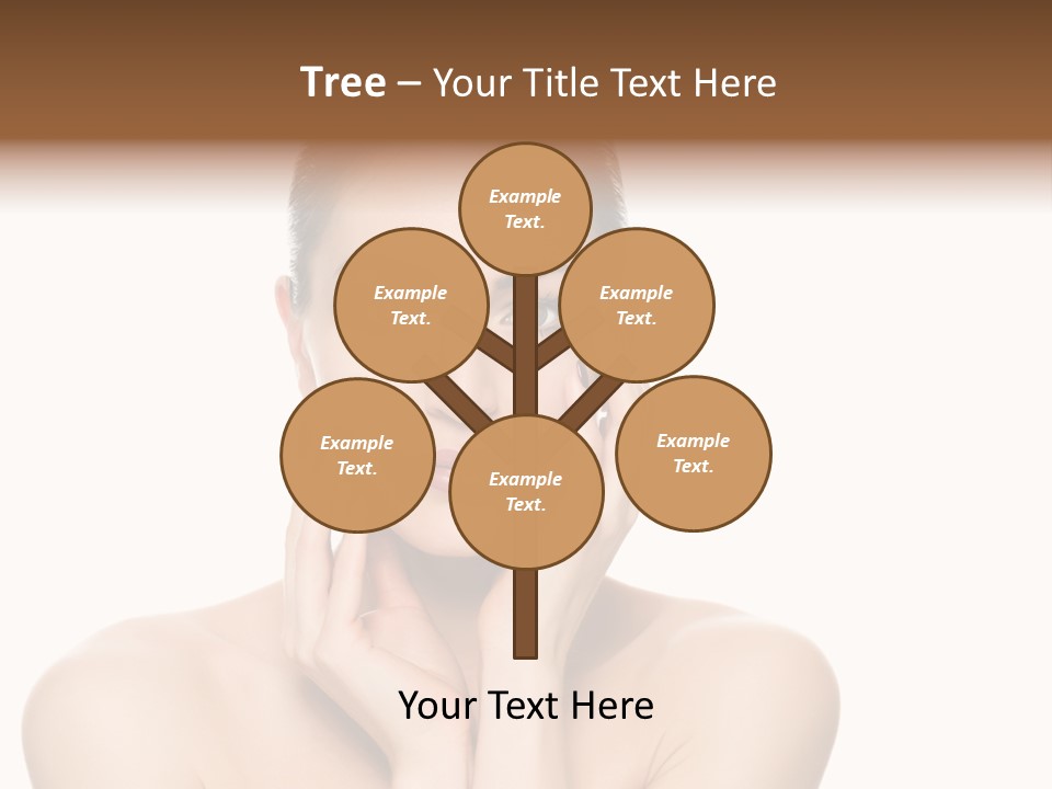 Cosmetics Studio Person PowerPoint Template