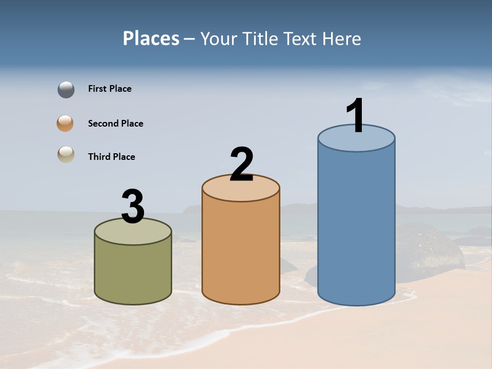 Coast Sun Paradise PowerPoint Template