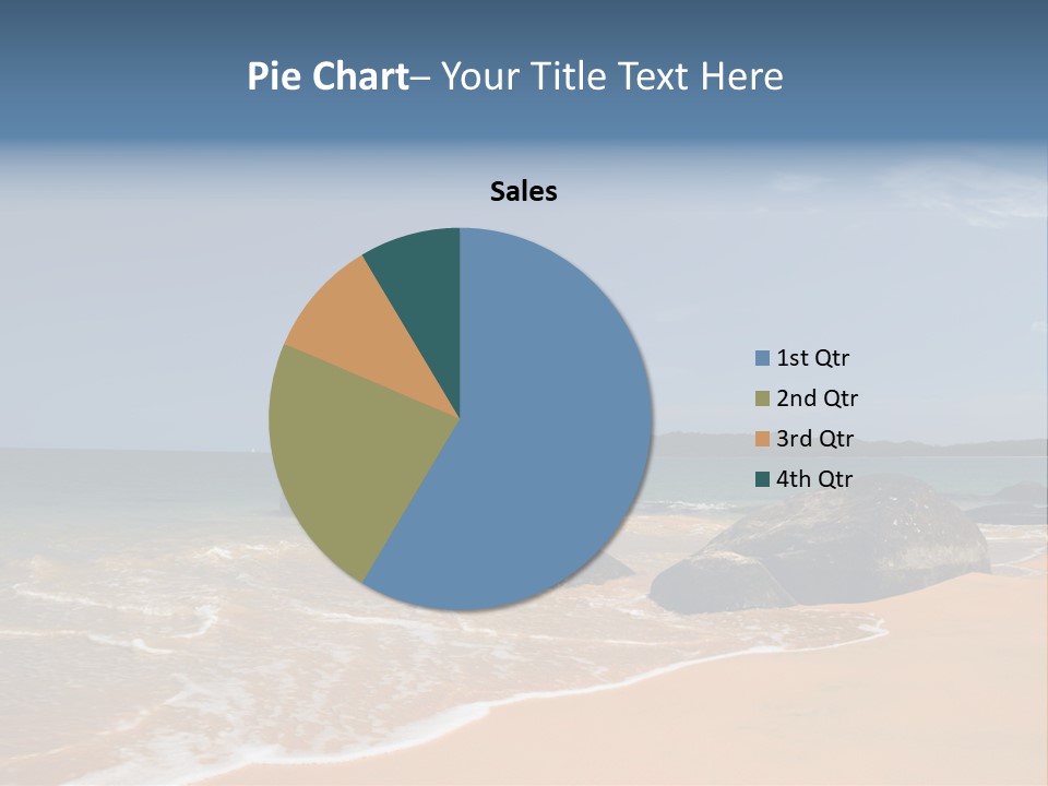 Coast Sun Paradise PowerPoint Template