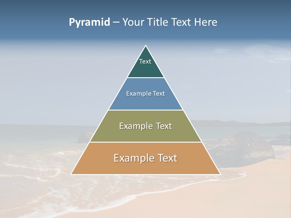 Coast Sun Paradise PowerPoint Template
