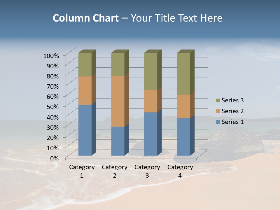 Coast Sun Paradise PowerPoint Template