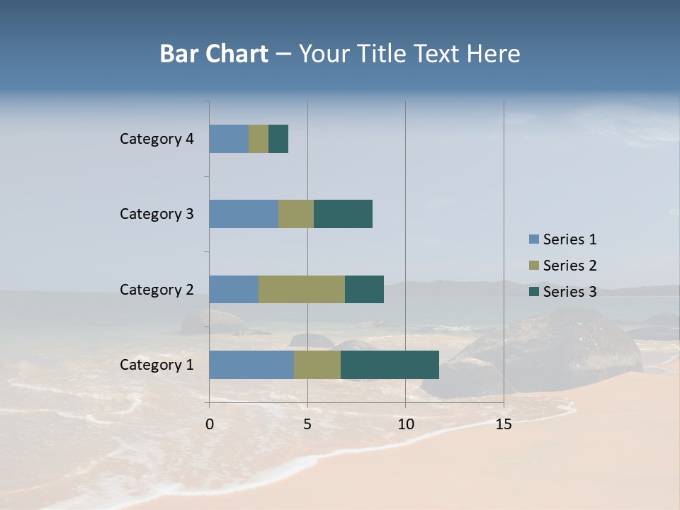 Coast Sun Paradise PowerPoint Template