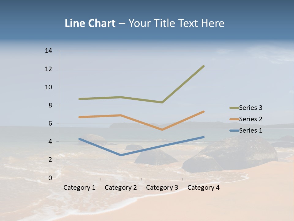 Coast Sun Paradise PowerPoint Template