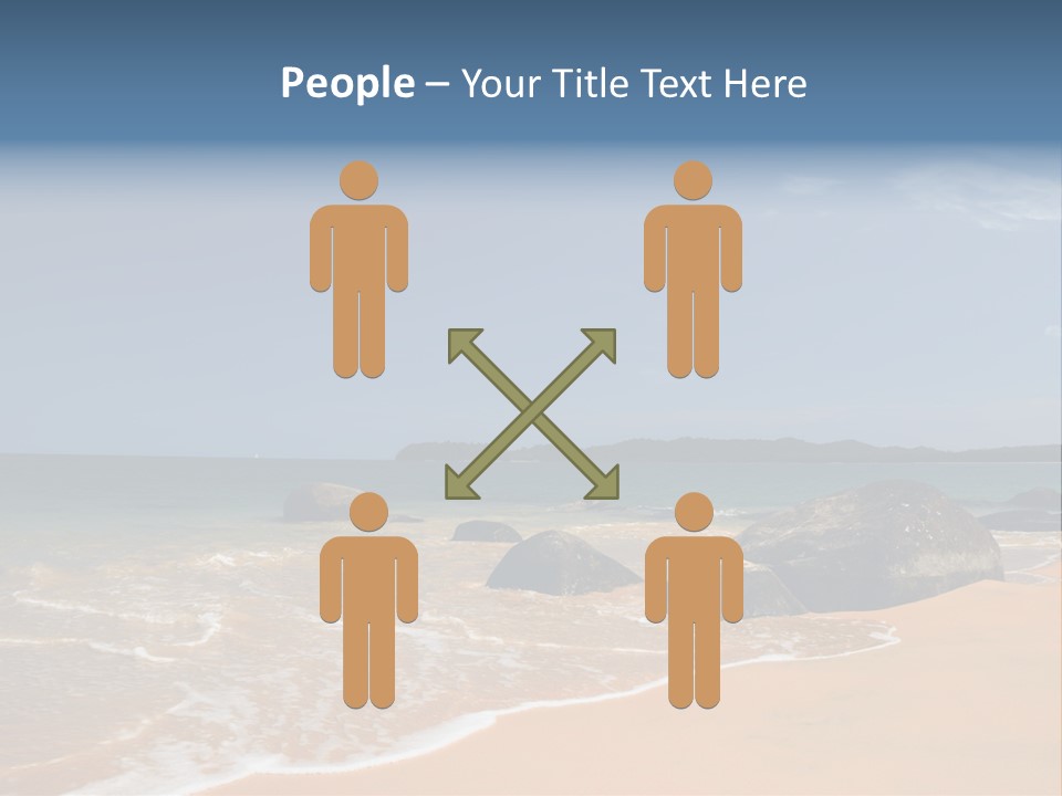 Coast Sun Paradise PowerPoint Template