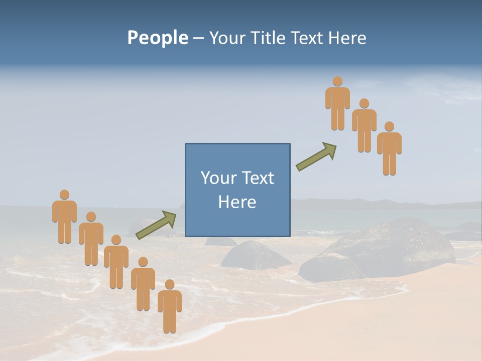 Coast Sun Paradise PowerPoint Template