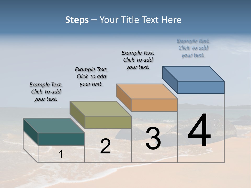Coast Sun Paradise PowerPoint Template