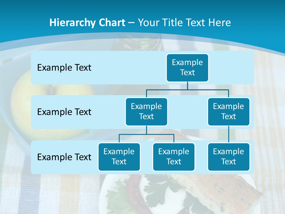 A Lunch Box With A Sandwich And An Apple On A Table PowerPoint Template