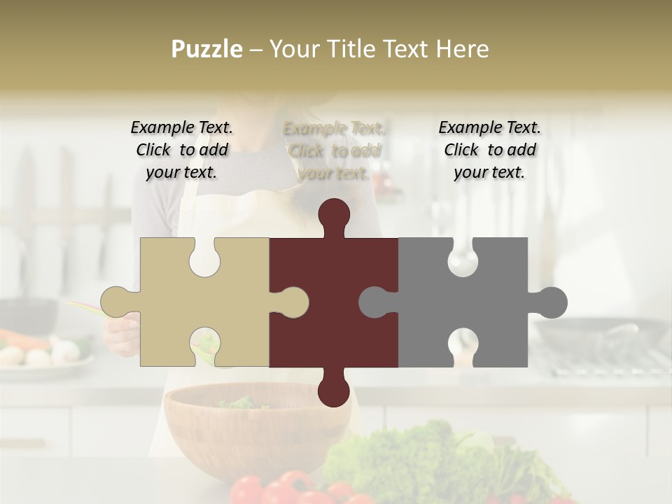 Joy Cook Happy PowerPoint Template