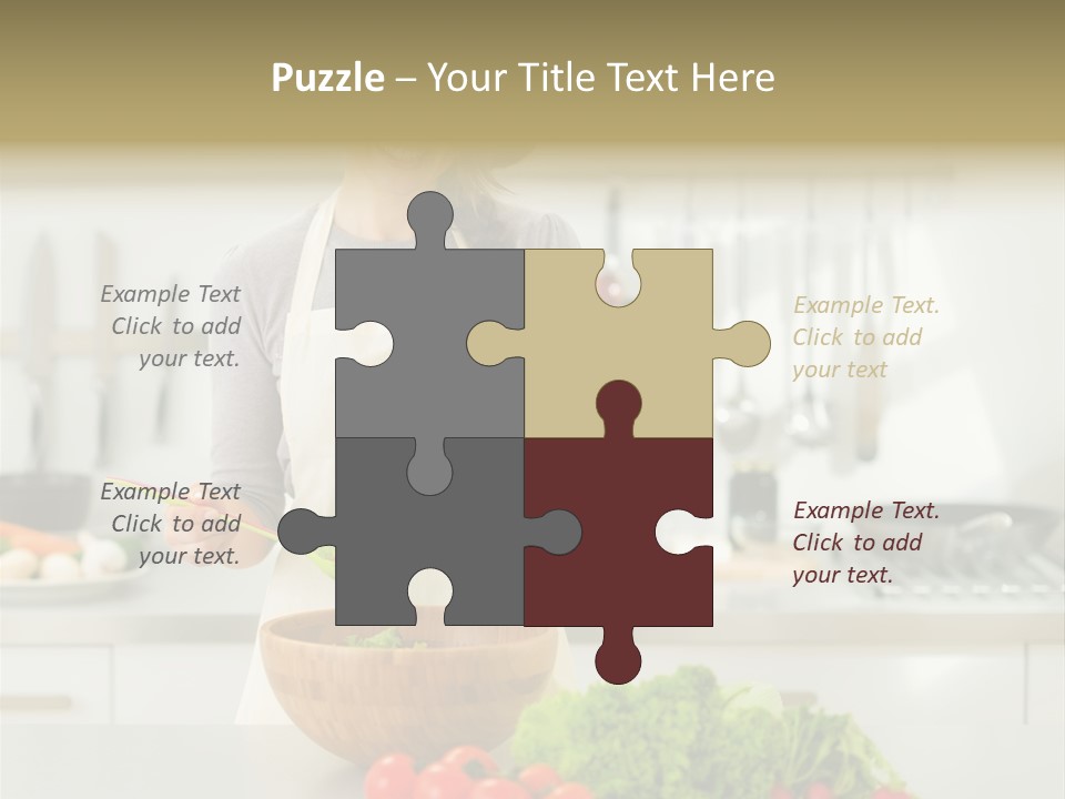 Joy Cook Happy PowerPoint Template