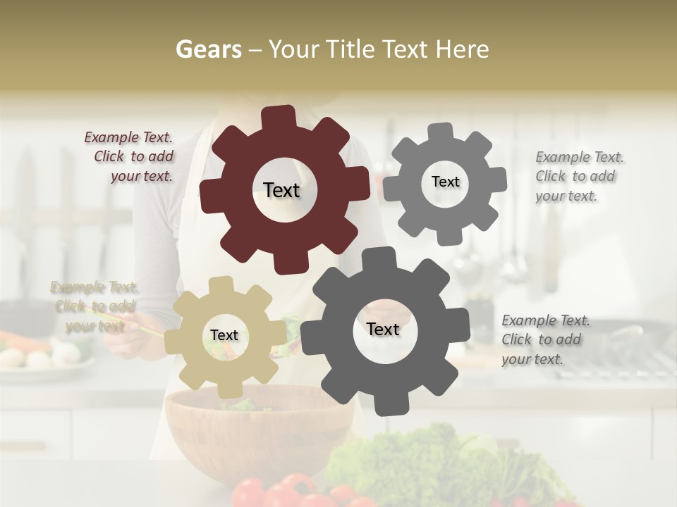 Joy Cook Happy PowerPoint Template