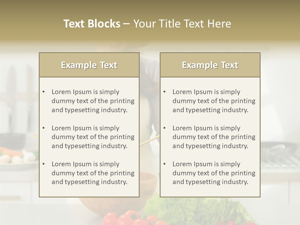 Joy Cook Happy PowerPoint Template