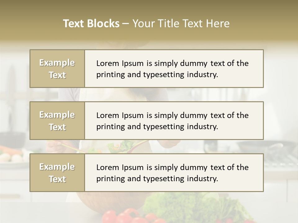 Joy Cook Happy PowerPoint Template