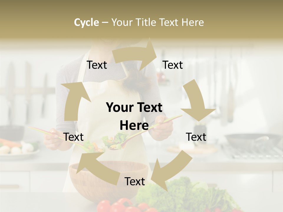 Joy Cook Happy PowerPoint Template