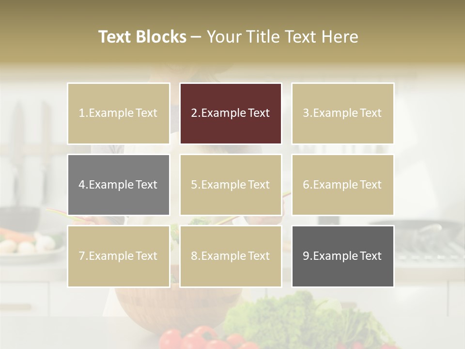 Joy Cook Happy PowerPoint Template