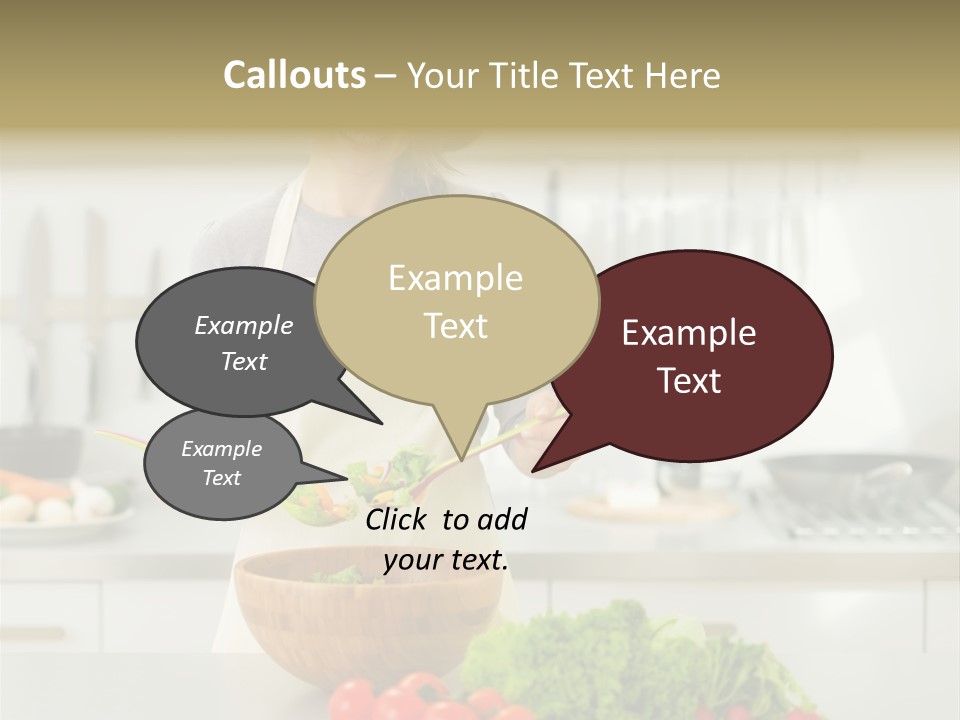 Joy Cook Happy PowerPoint Template