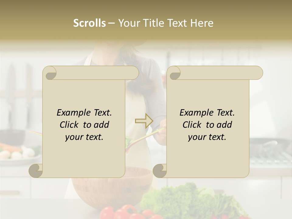 Joy Cook Happy PowerPoint Template
