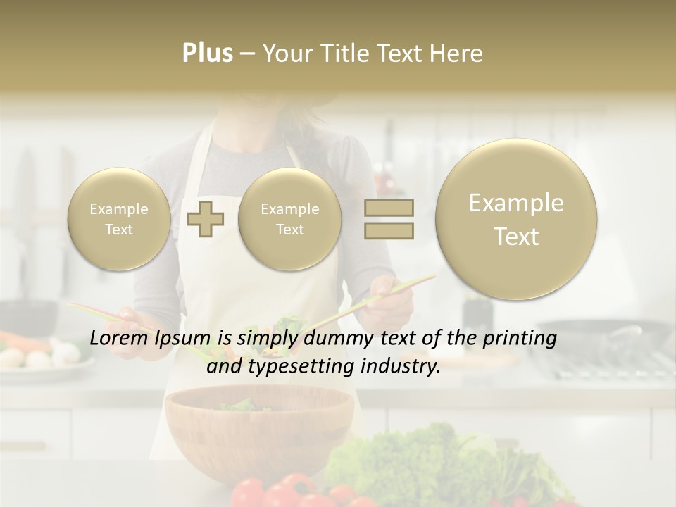 Joy Cook Happy PowerPoint Template