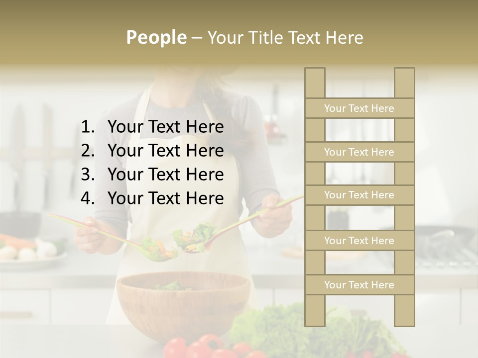 Joy Cook Happy PowerPoint Template