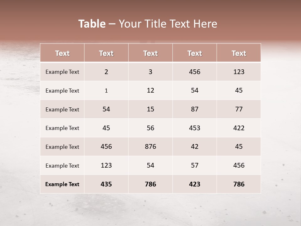 Walking City Drop PowerPoint Template