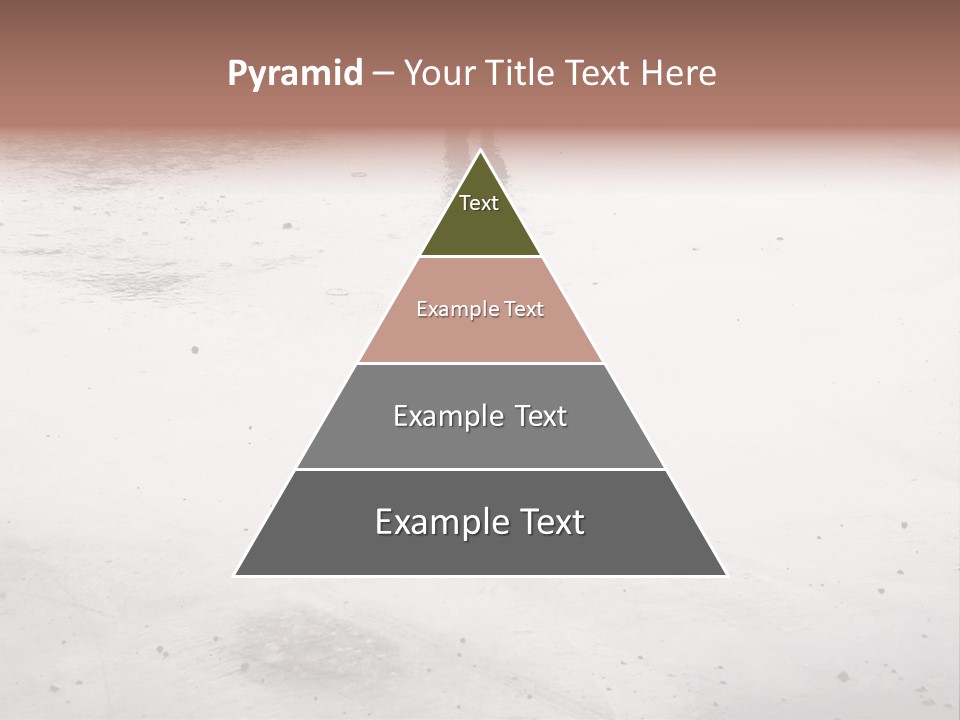 Walking City Drop PowerPoint Template