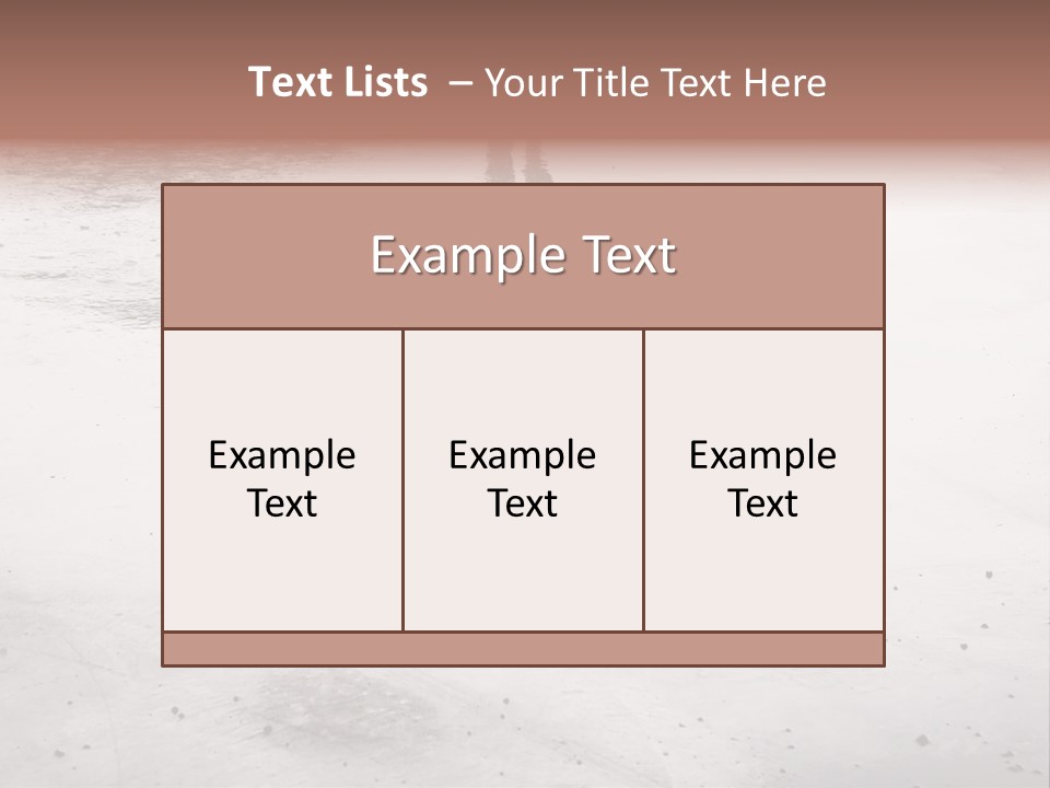 Walking City Drop PowerPoint Template