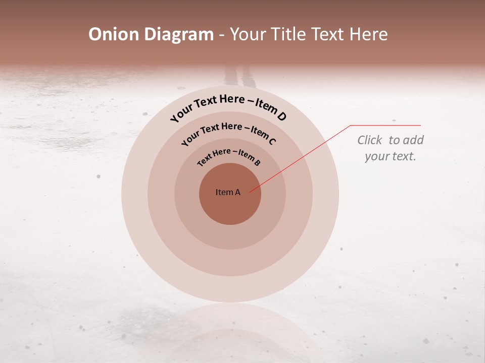 Walking City Drop PowerPoint Template