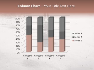 Walking City Drop PowerPoint Template