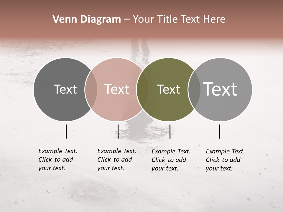 Walking City Drop PowerPoint Template