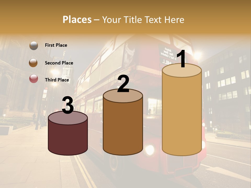 Landmark St Paul Bus Stop PowerPoint Template