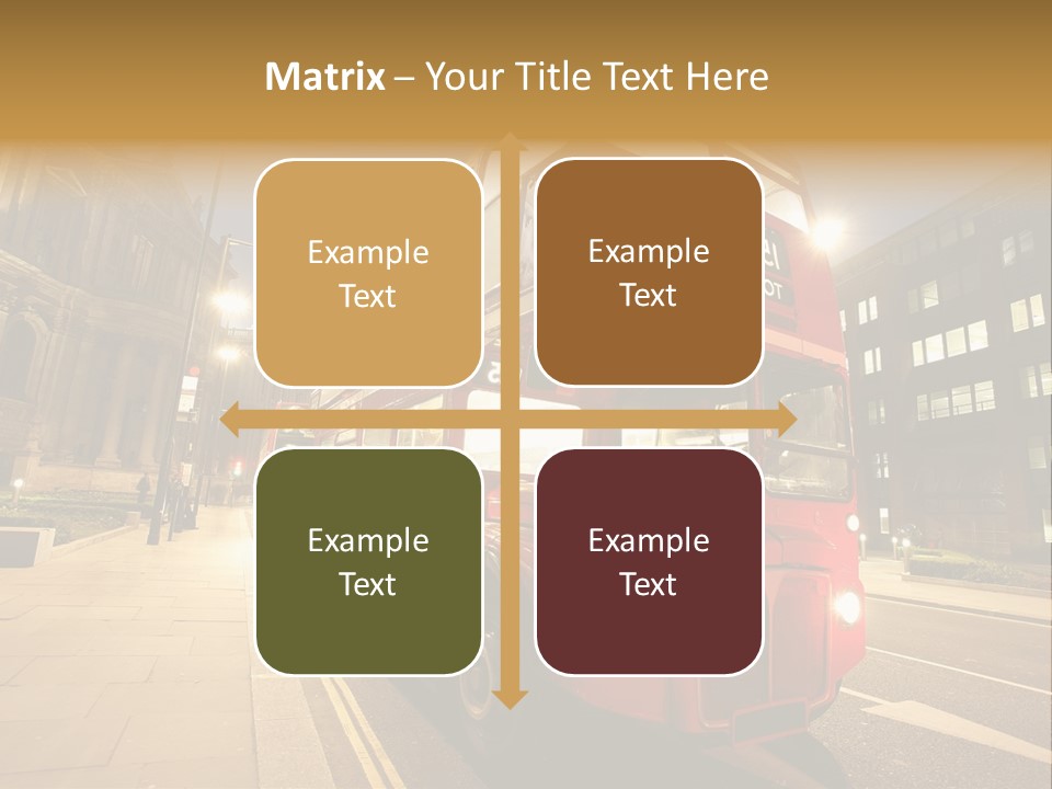 Landmark St Paul Bus Stop PowerPoint Template