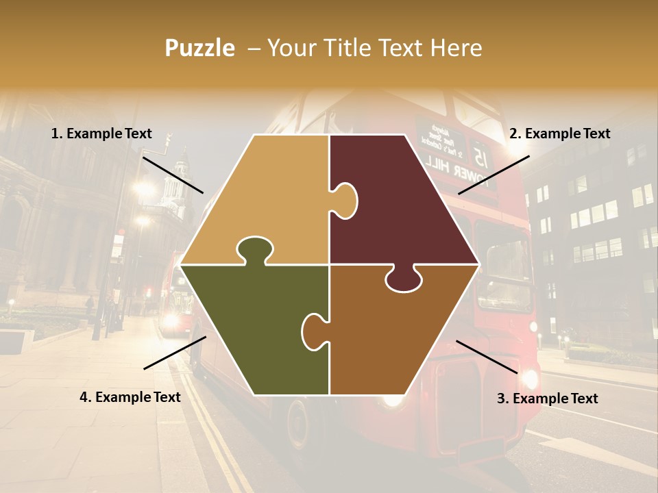 Landmark St Paul Bus Stop PowerPoint Template