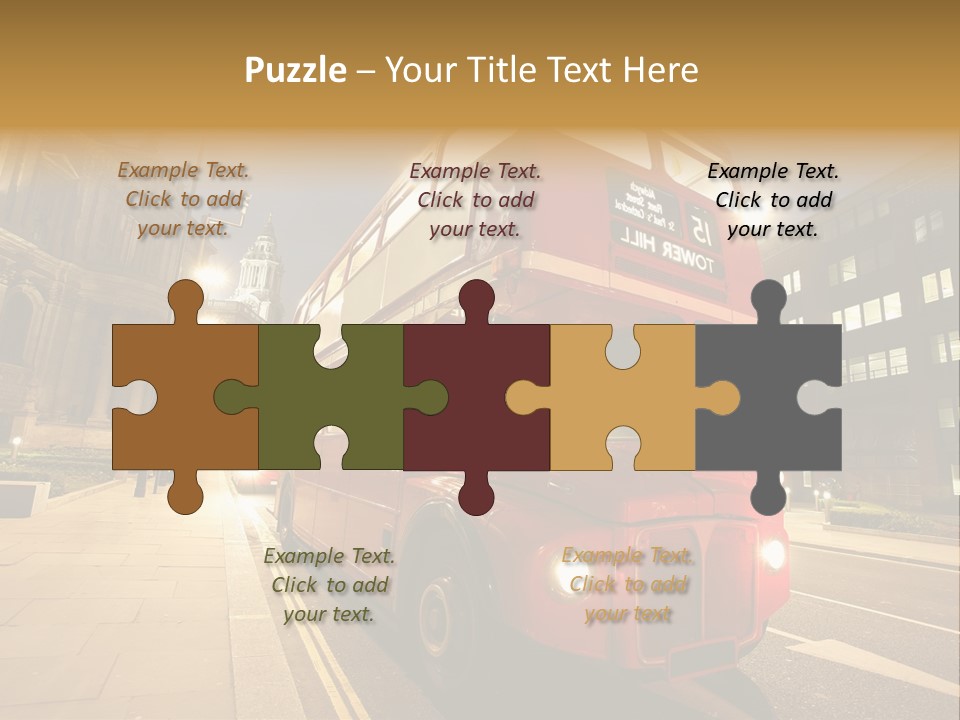Landmark St Paul Bus Stop PowerPoint Template