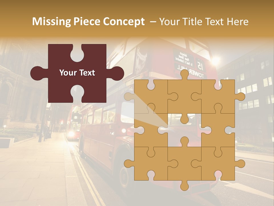 Landmark St Paul Bus Stop PowerPoint Template