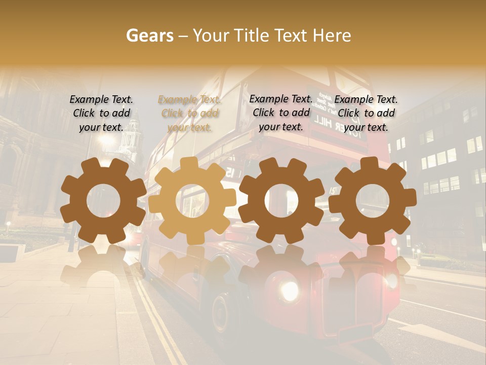 Landmark St Paul Bus Stop PowerPoint Template