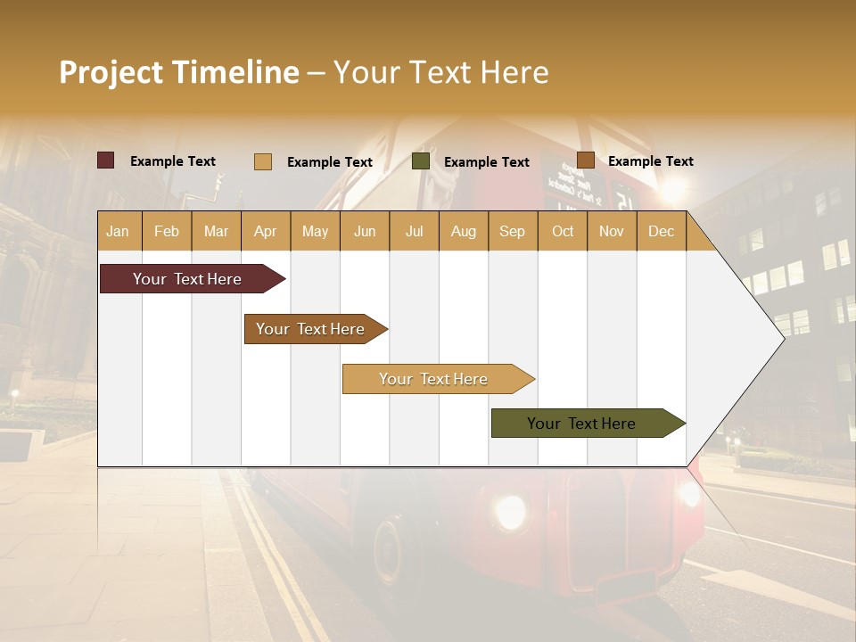 Landmark St Paul Bus Stop PowerPoint Template