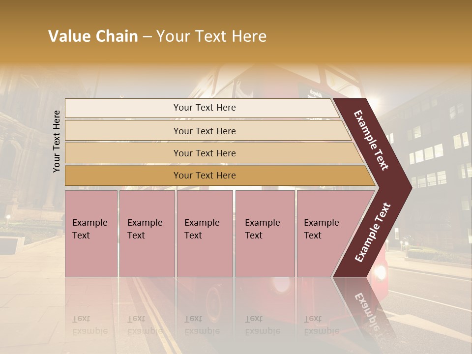 Landmark St Paul Bus Stop PowerPoint Template