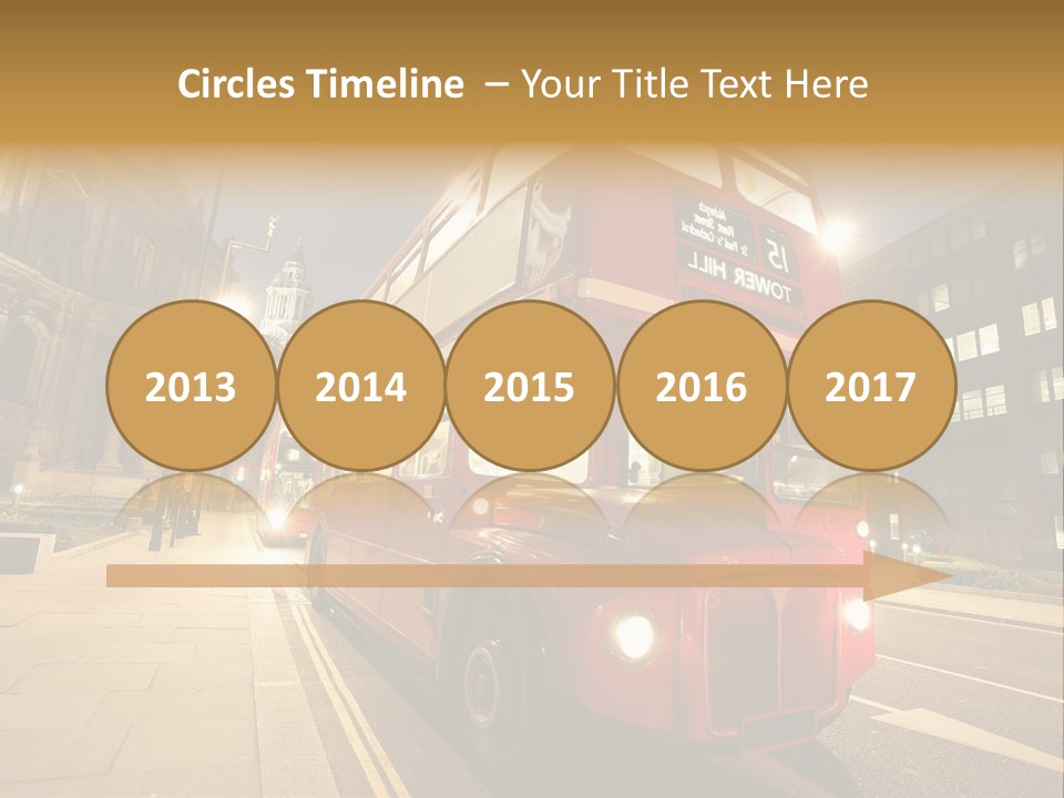 Landmark St Paul Bus Stop PowerPoint Template