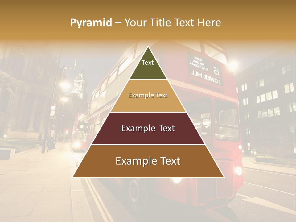 Landmark St Paul Bus Stop PowerPoint Template