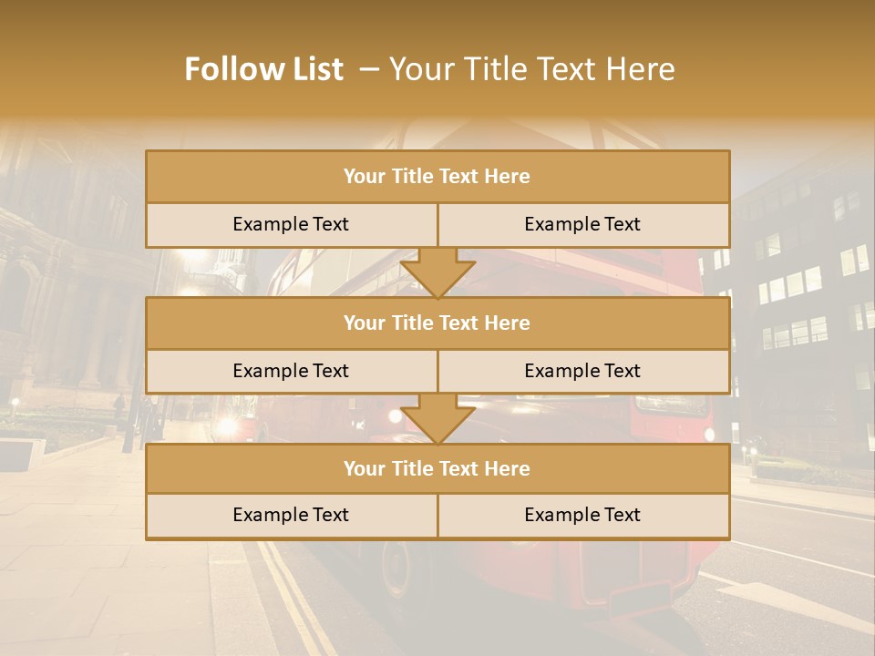 Landmark St Paul Bus Stop PowerPoint Template